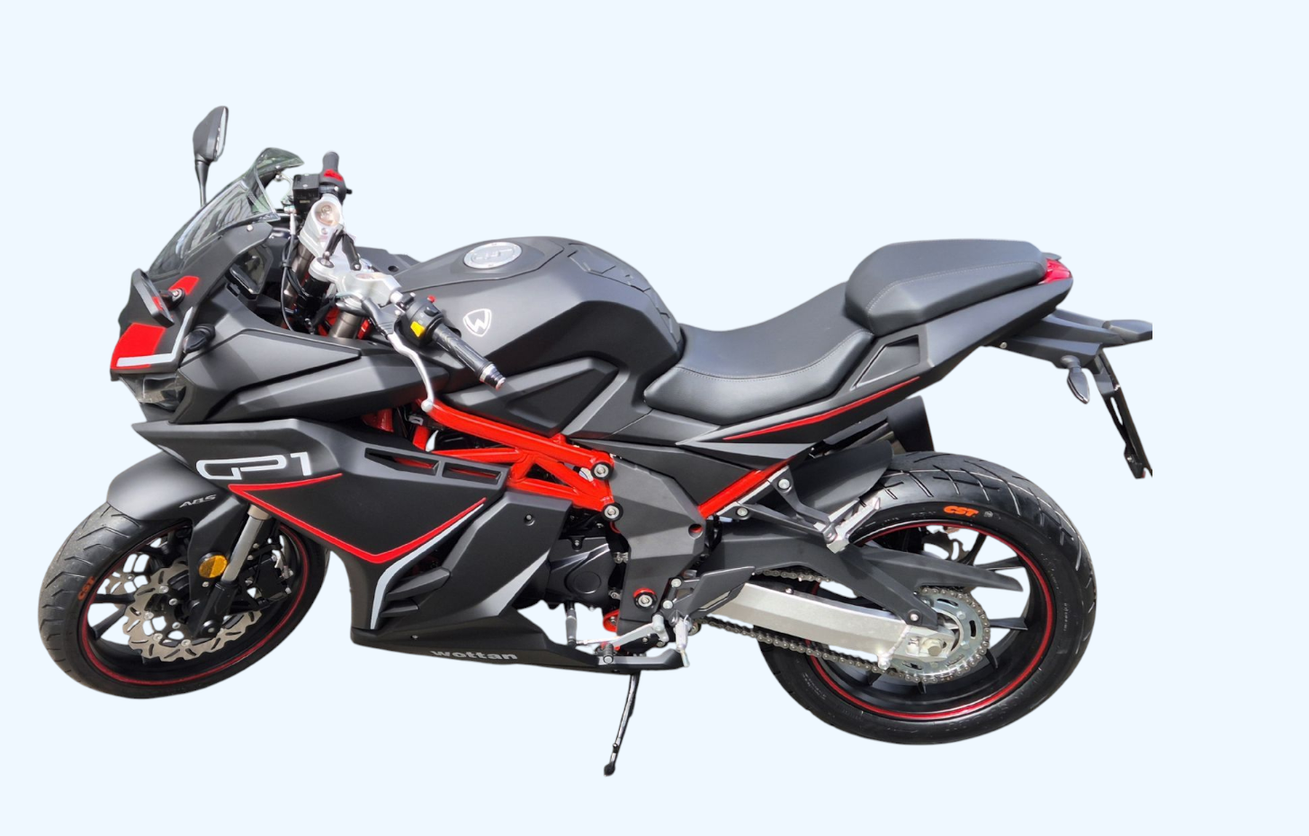 Wottan GP1 RS 125ccm Siva - slika 3